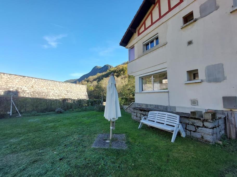 Beau Jardin Proche Randonnee Ski Calme Plain Pied Auzat Esterno foto